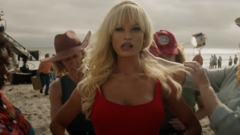 Lily James as Pamela Anderson