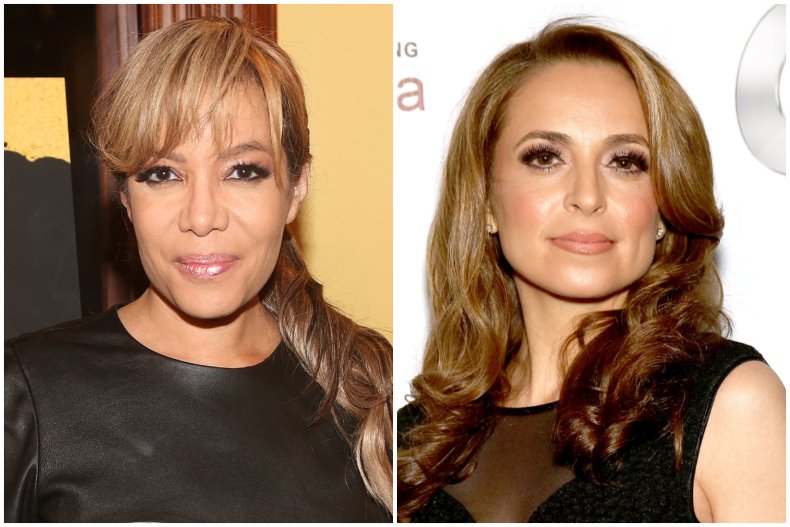 Sunny Hostin et Jedediah Bila