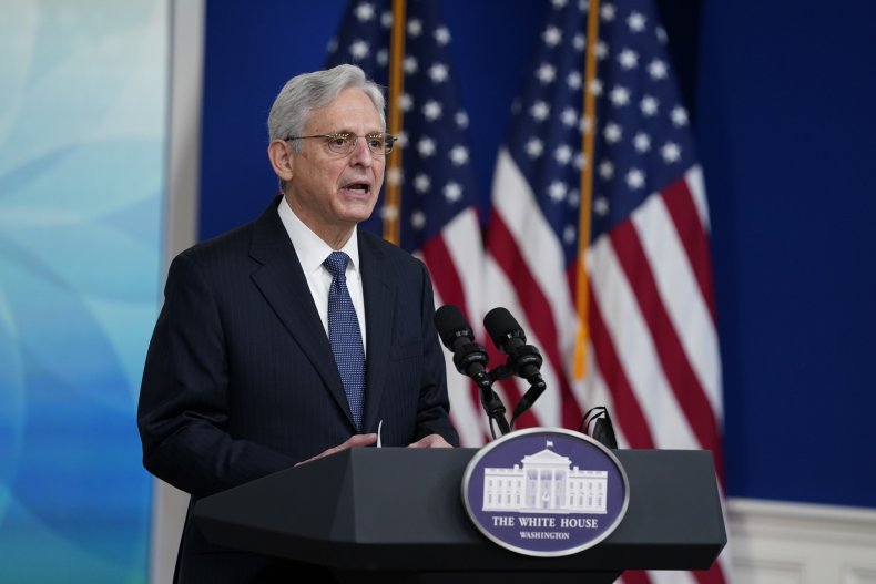 Attorney General Merrick Garland, White House, Washington