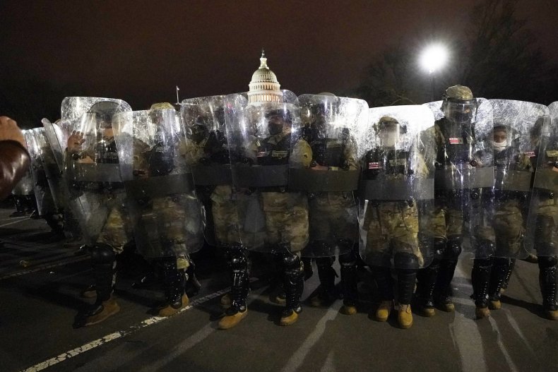 Pentagon, Reaction, Jan. 6 Insurrection