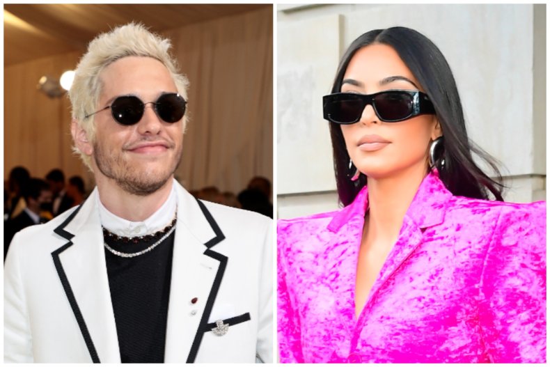Kim Kardashian and Pete Davidson