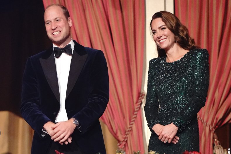 Prince William and Kate at Royal Variety
