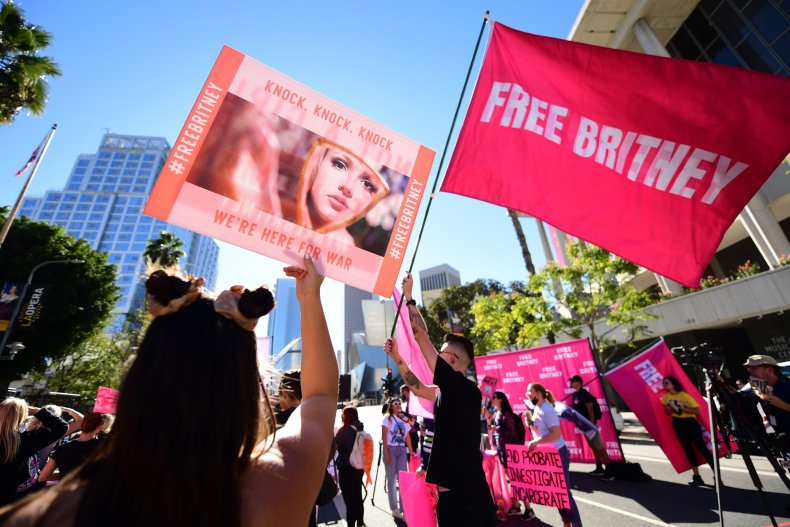 Britney Spears supporters