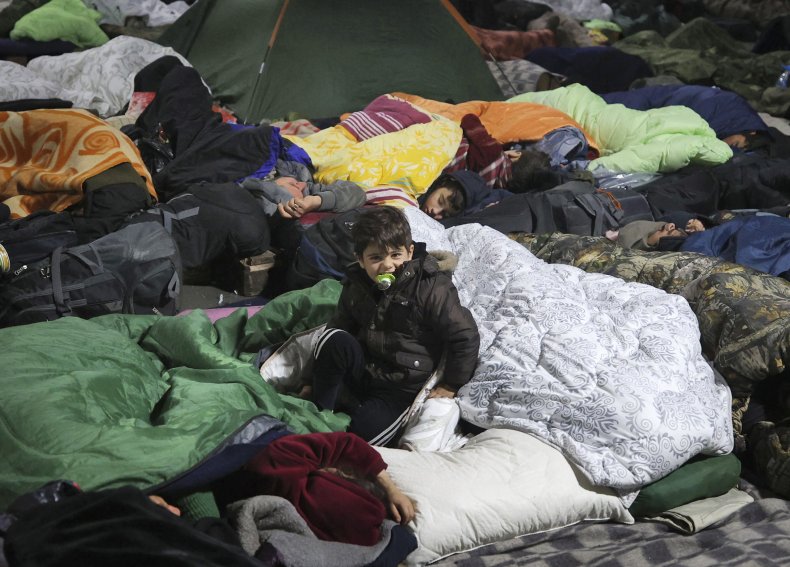 migrants, Belarus, border