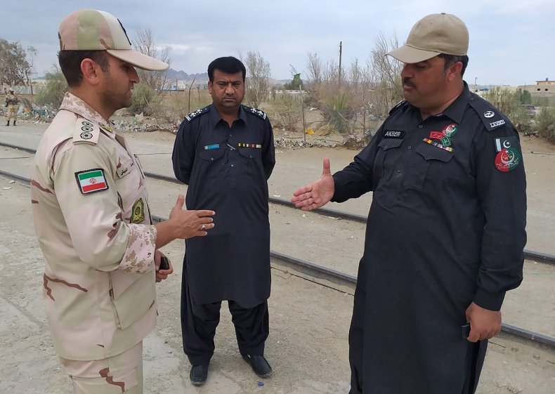 Iran, Pakistan, border, guards, Taftan
