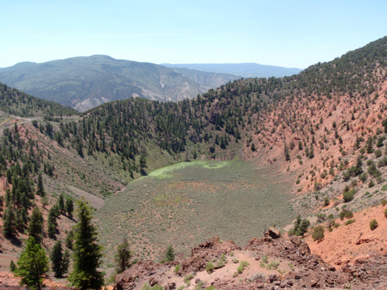 Colorado volcano