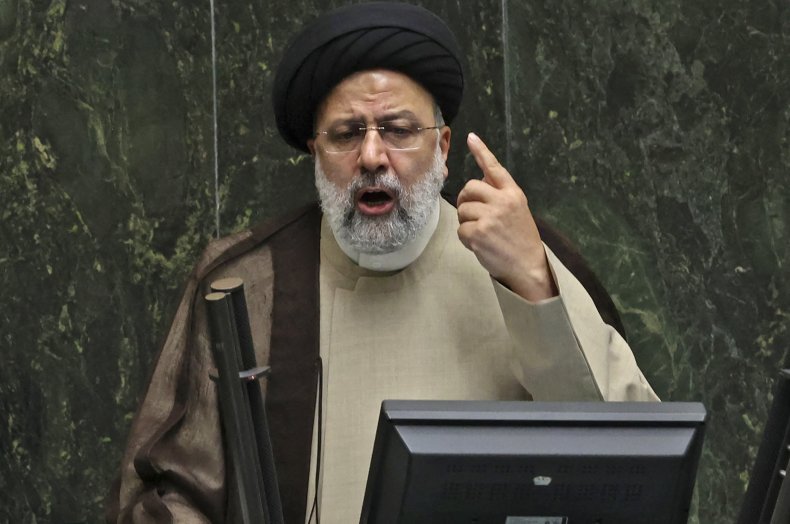 Iranian President Ebrahim Raisi