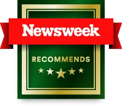 Insignia de recomendación de Newsweek