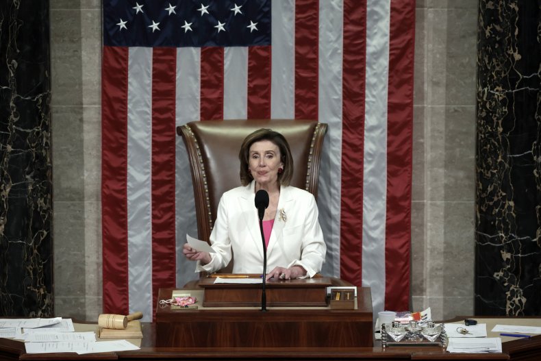 Speaker of the House Nancy Pelosi (D-CA)