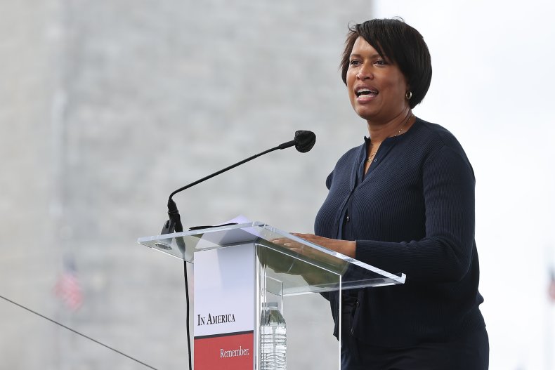 Political Fight After D.C. Mayor's Shift on Mask Mandate a
Microcosm of Broader Battles 2 Muriel Bowser, D.C. Council, Mask Mandate