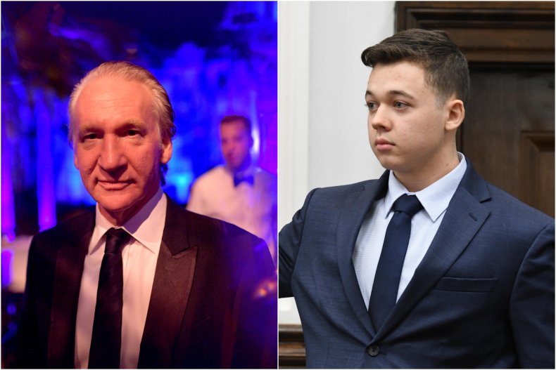 Bill Maher and Kyle Rittenhouse