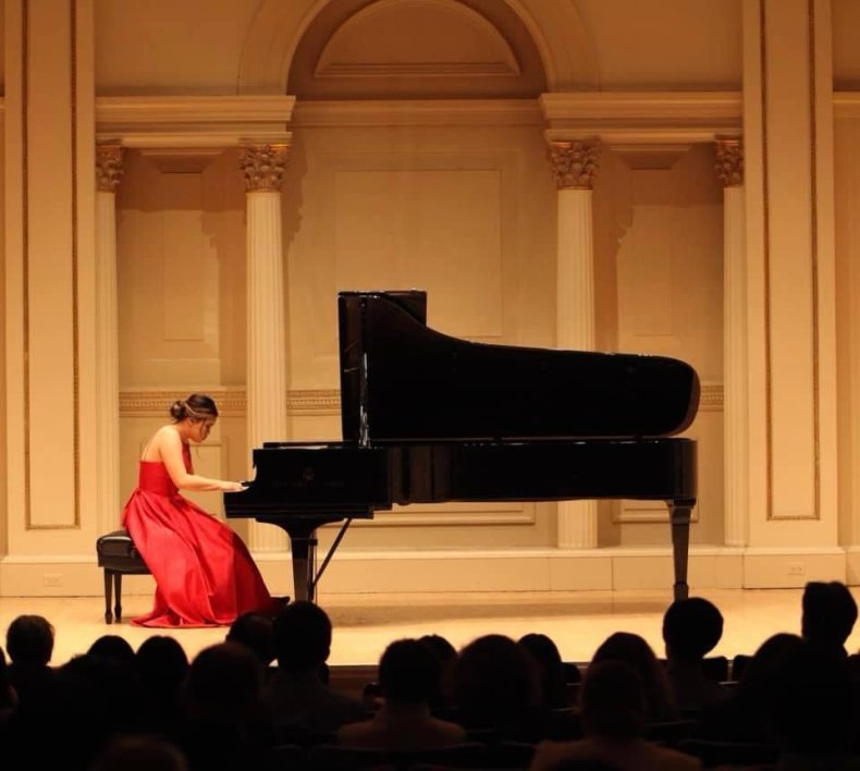 Emily Phan Playing Piano