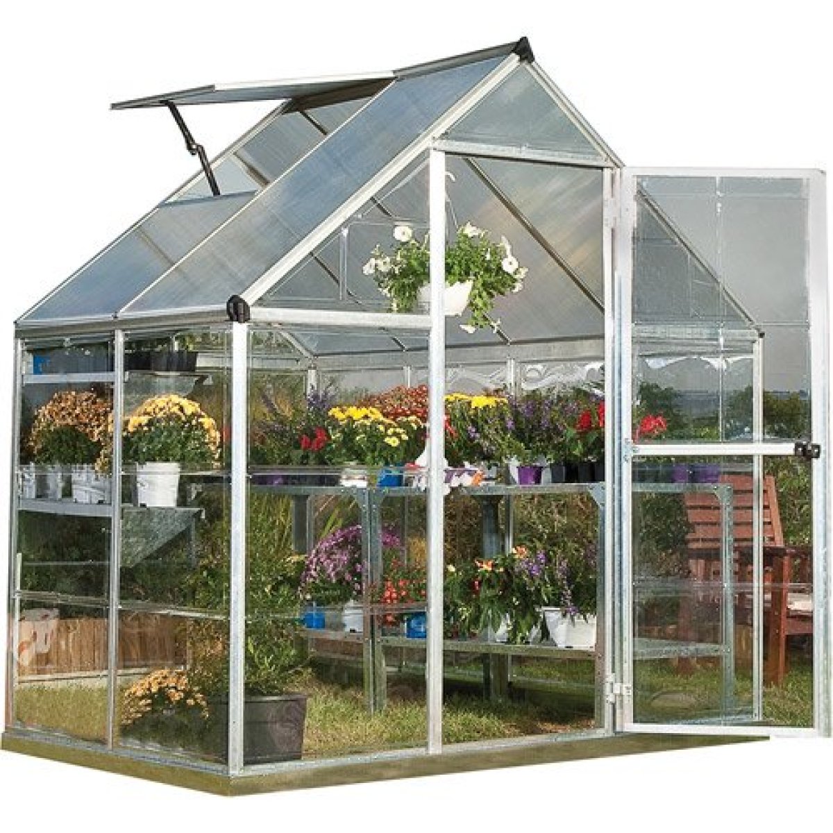 Palram Canopia Hybrid Walk-In Greenhouse