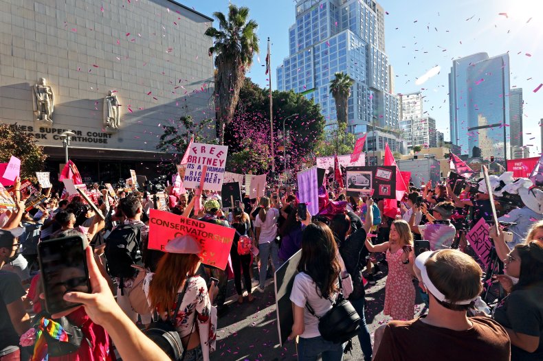 Britney Spears' supporters