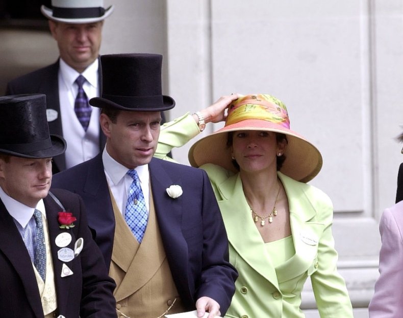 Prince Andrew and Ghislaine Maxwell