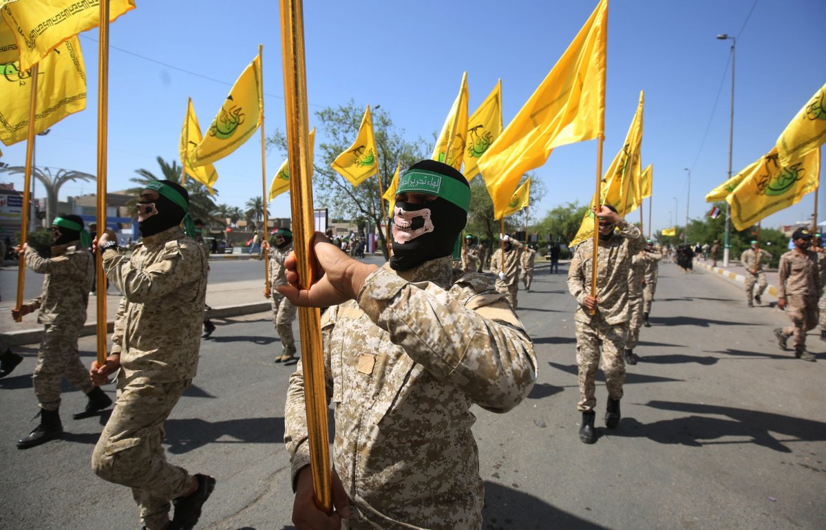 Iraq, Hezbollah, Nujaba, Movement, Baghdad, march