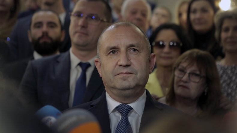 Bulgarian President Rumen Radev 