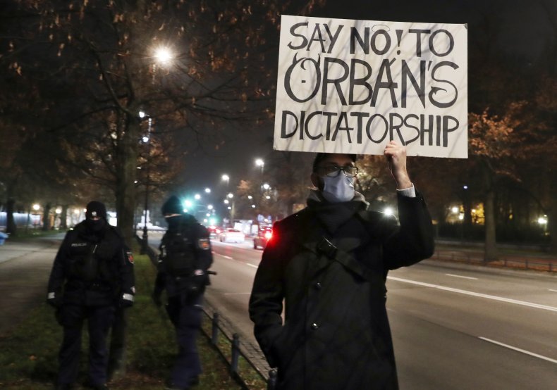 Viktor Orban Demonstration