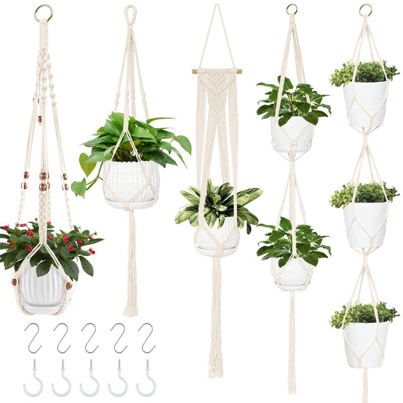Dakota Fileds 5-Piece Plant Hanger Set
