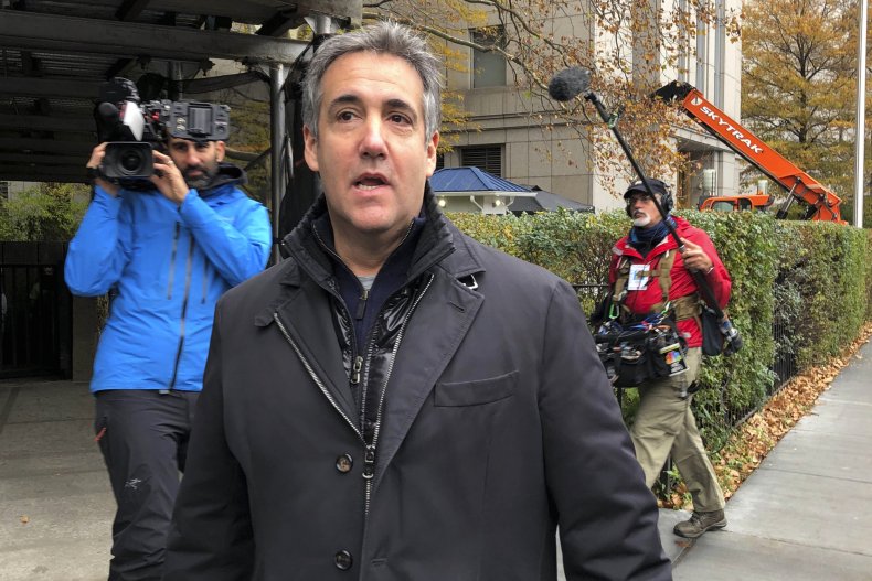 Michael Cohen After Sentence