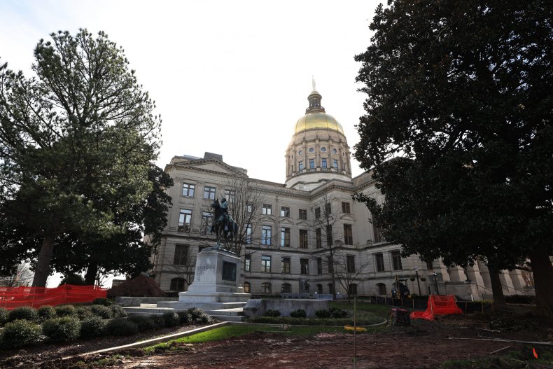 Georgia Capitol, state legislature