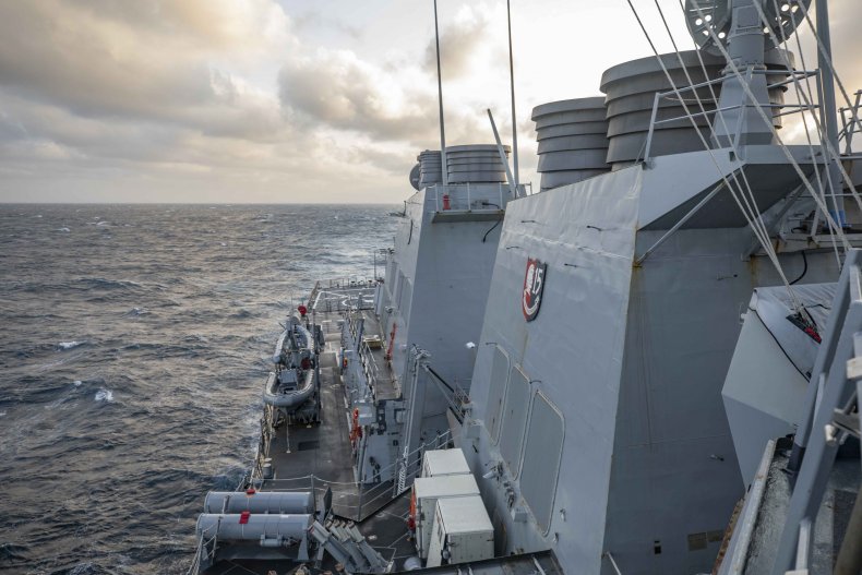 U.S. Navy Destroyer Transits Taiwan Strait Again