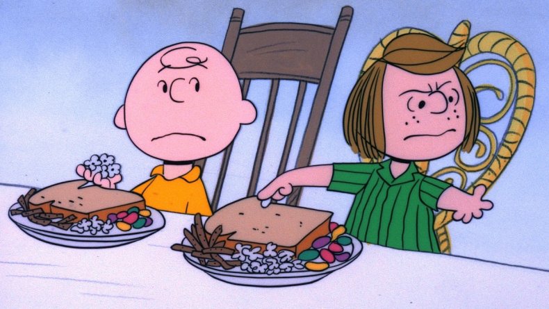 charlie brown thanksgiving