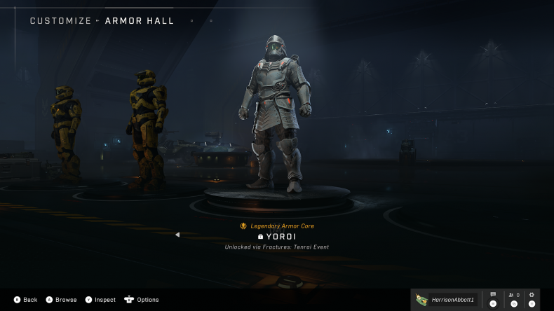 Yoroi Armor in Halo Infinite
