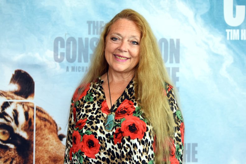 "Tiger King" star Carole Baskin