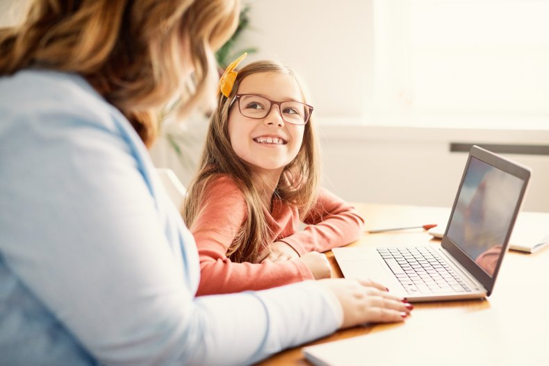 Teacher and student