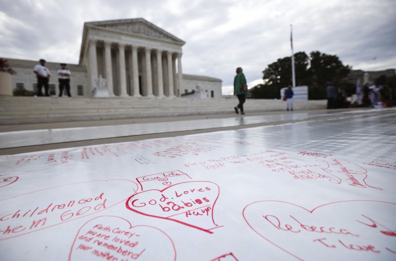 Anti-abortion protest Supreme Court