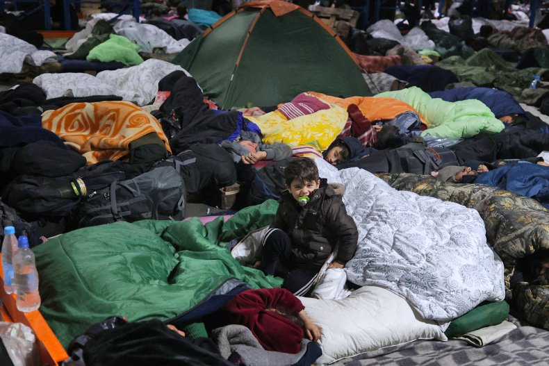 Migrant Camp in Belarus