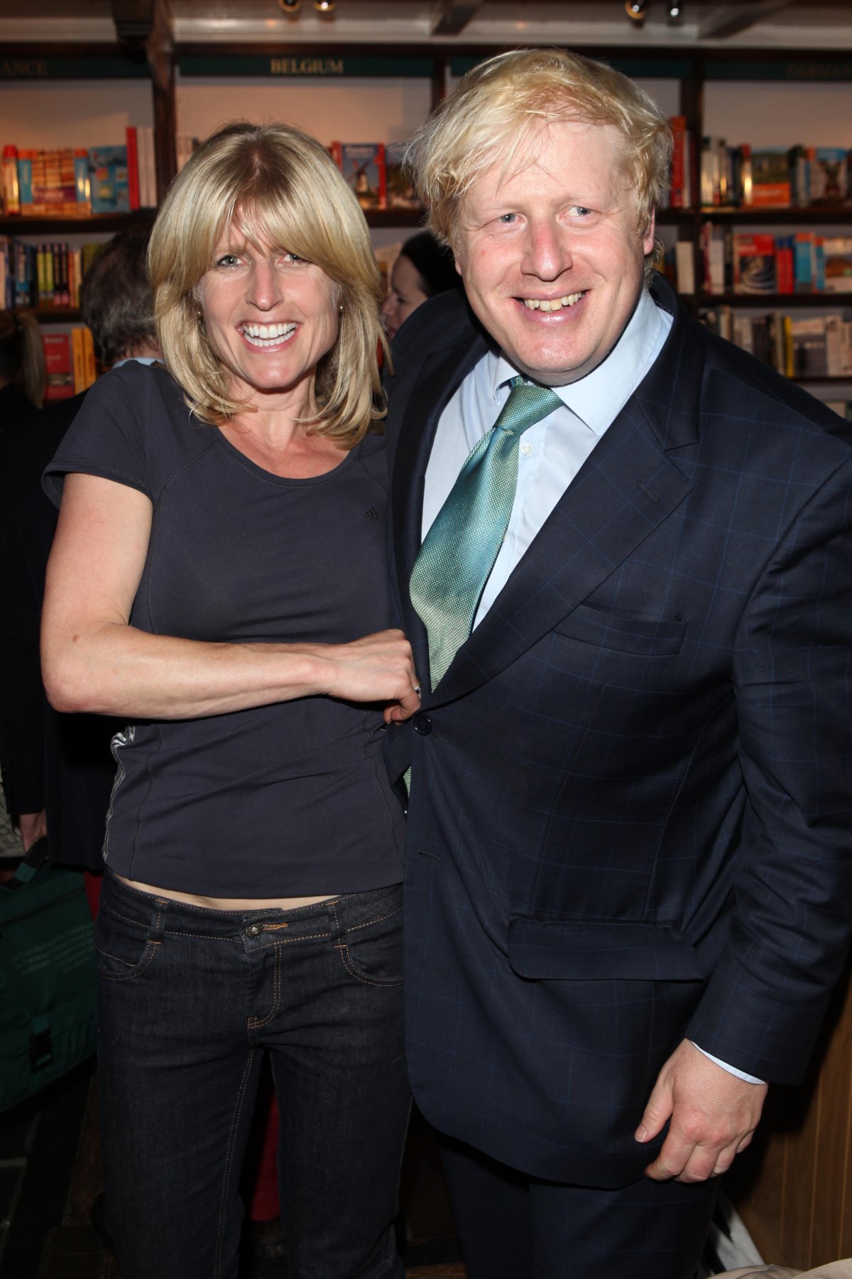 Rachel Johnson and Prime Minister Boris Johnson