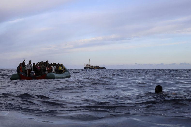 migrants, Libya