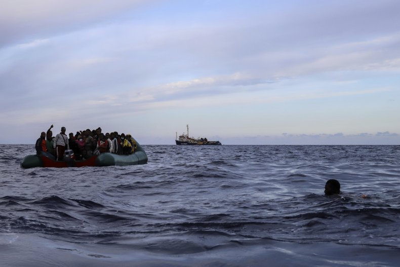 migrants, Libya