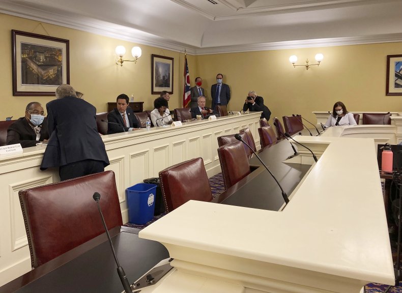 Ohio Statehouse Meeting