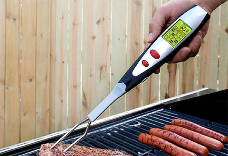 Sharper Image Digital BBQ Fork