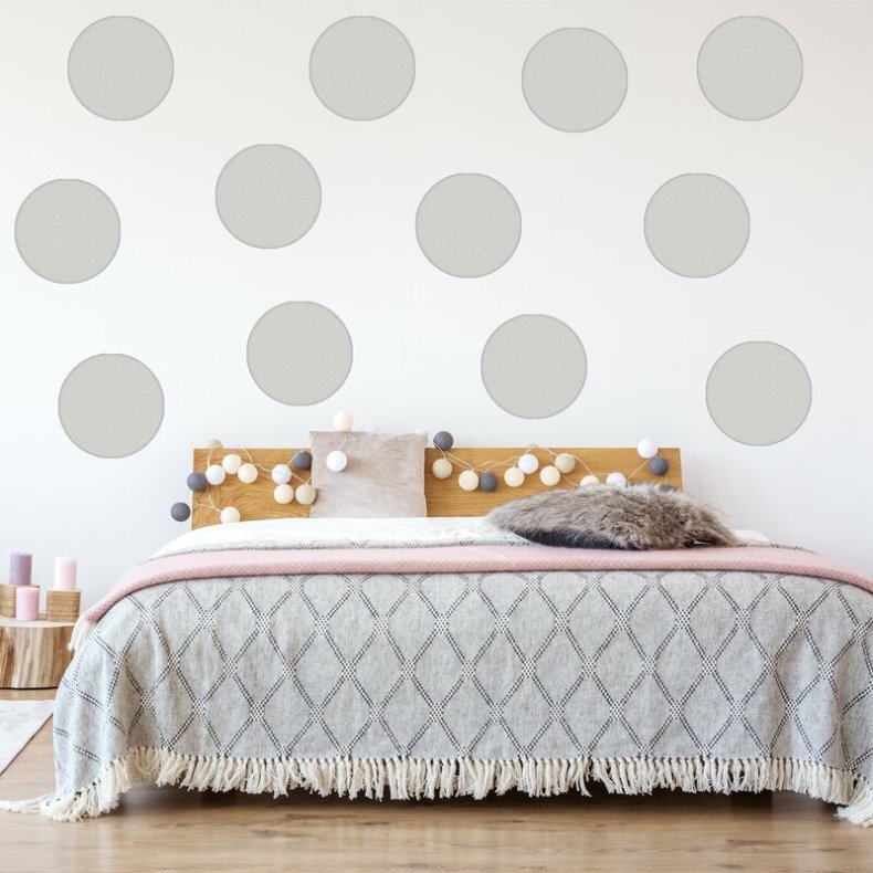 The Ebern Designs Dimas Polka Dots Circles