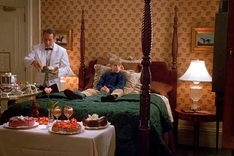 The Plaza hotel alone at home 2