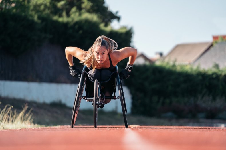 Wheelchair Racer Carmen Gimenez