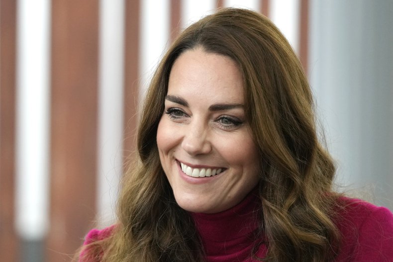 Kate Middleton Visits London School