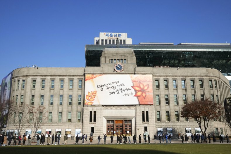 South Korea COVID Testing