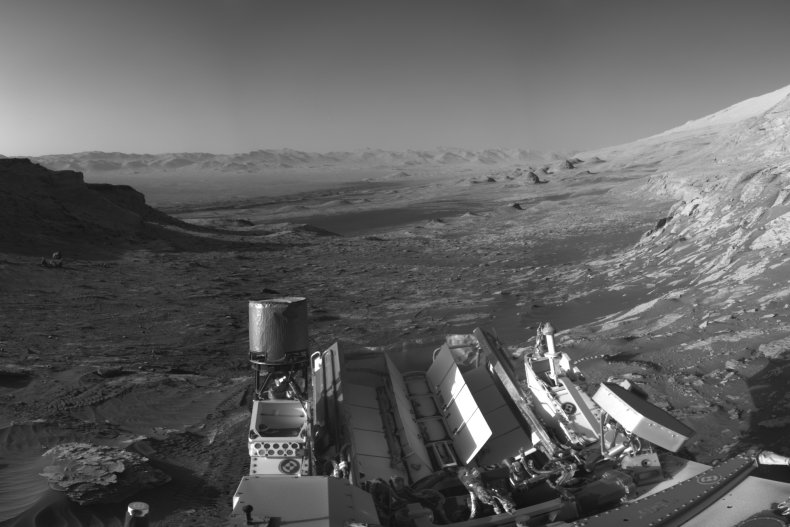 Mars Curiosity afternoon image