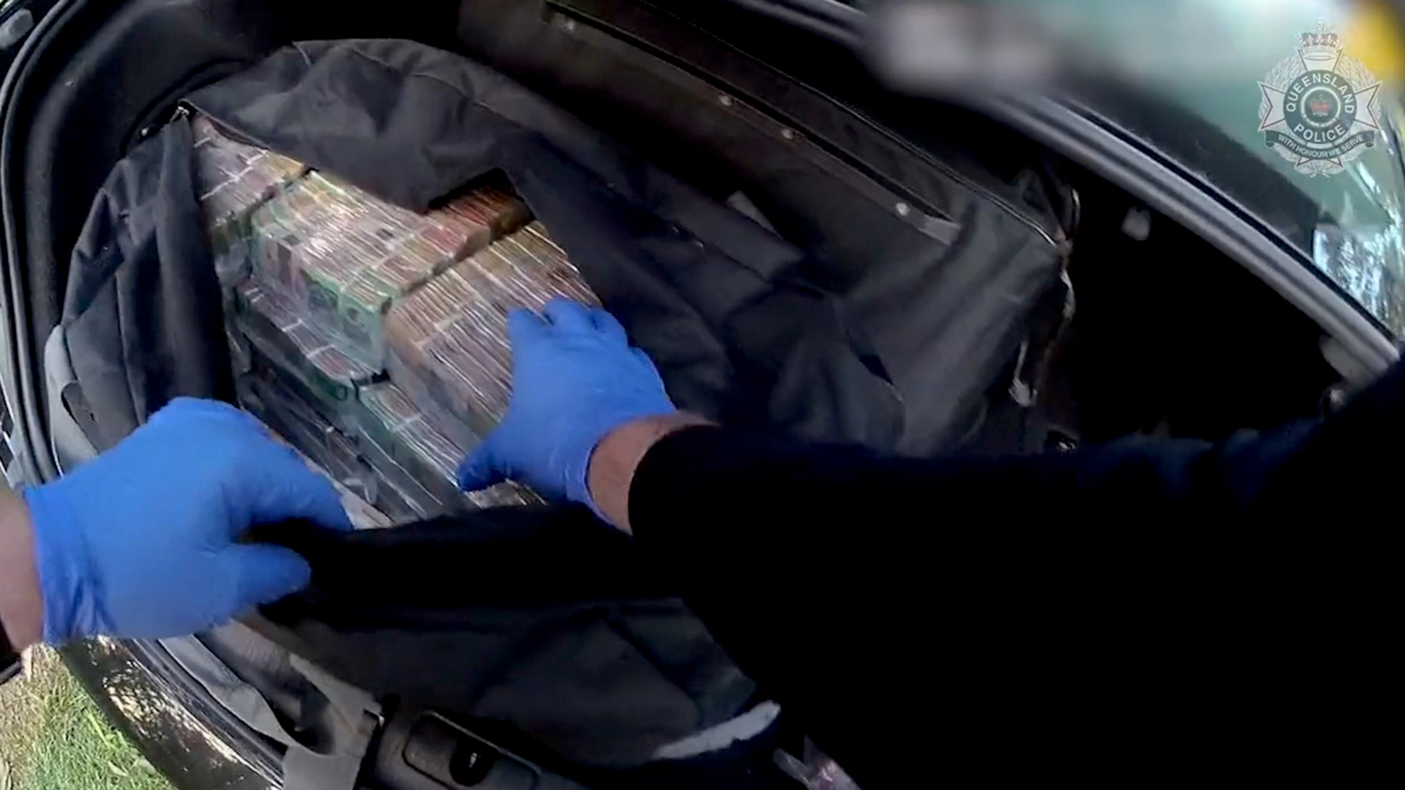 VIDEO: Astonished Cops Find $3 Million in Random Traffic Stop