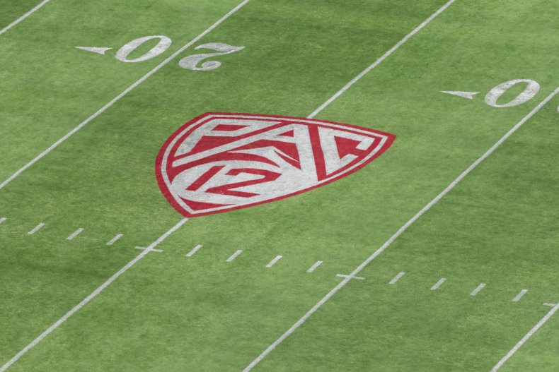 A high angle view of the Pac-12