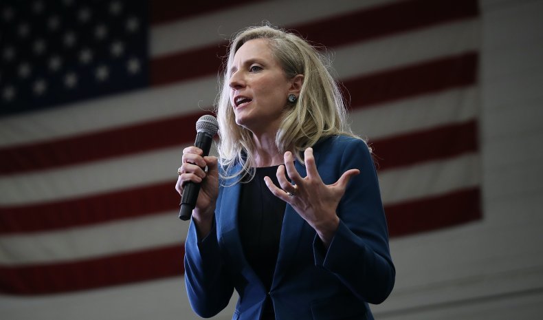 Abigail Spanberger Biden gas prices buck president