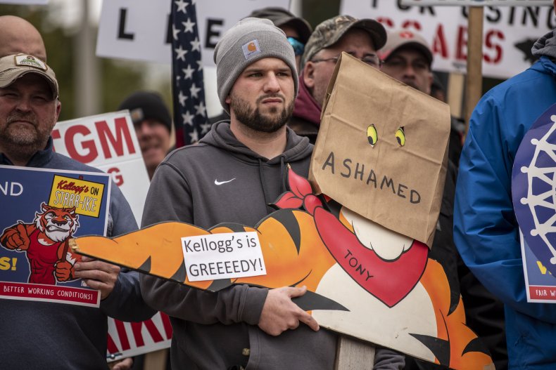 Kellogg's, Strike, Working Conditions