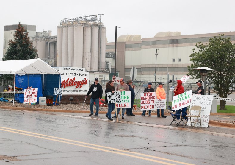 Kellogg's, Strike, Working Conditions