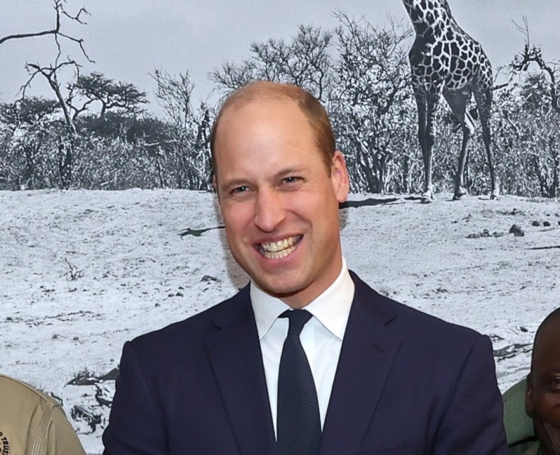 Prince William at the Tusk Awards