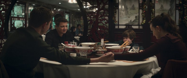 Clint Barton family in Hawkeye